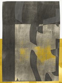 Dynamisches Gold und Grau von Little Dean