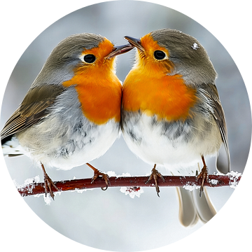 Robin Teder moment in de winter