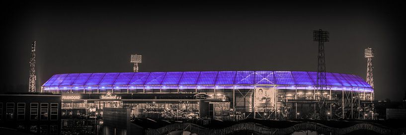 Feyenoord Stadion 26 (Sepia) par John Ouwens