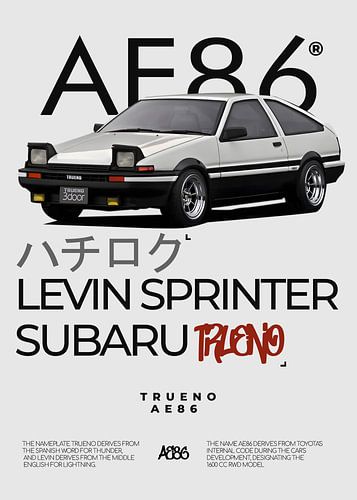 Trueno AE86 Initial D