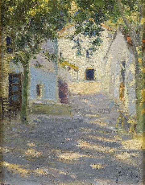 Baldomer Gili i Roig~Sunlit Road. by finemasterpiece