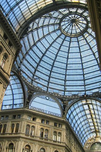 Galleria Umberto I in Napels, Italië
