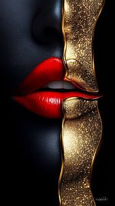 gold - schwarz - rot