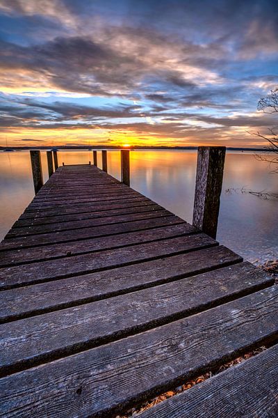 Lake Starnberg sunset by Einhorn Fotografie