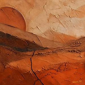 „Sun-Scorched Earth 2“: Ein Meisterwerk in Sachen Textur und Farbgebung