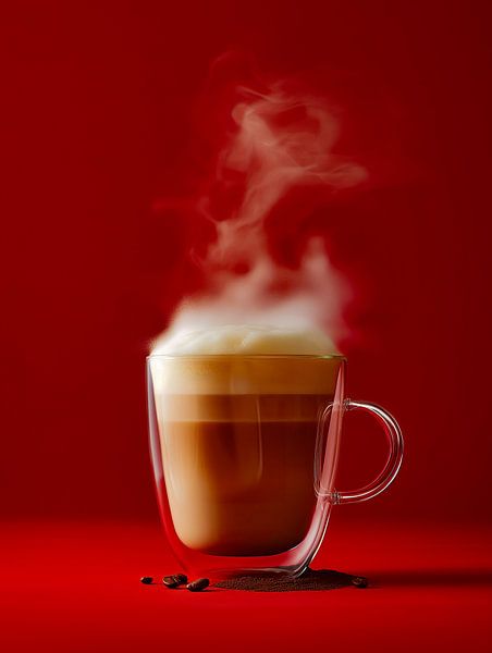 eine Tasse Kaffee oder Cappuccino trinken von Egon Zitter
