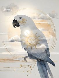 Celestial Sunheart of Huitzilopochtli by Manuela Dekkers