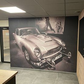 Customer photo: Aston Martin DB4 by Rob Boon, as wallpaper