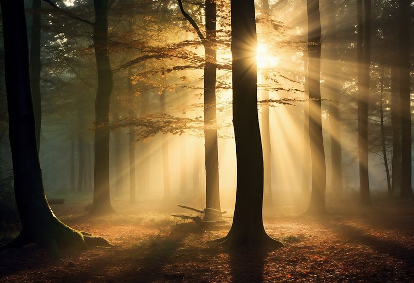 Herbstlandschaft von fernlichtsicht