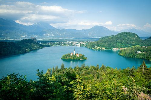 Lake Bled, Slovenia color