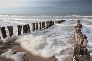 Wellenbrecher in Zeeland von shoott photography