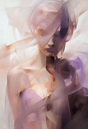 Femme couverte d'un voile