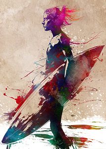 Surfer Sport Kunst #Surfer #Sport