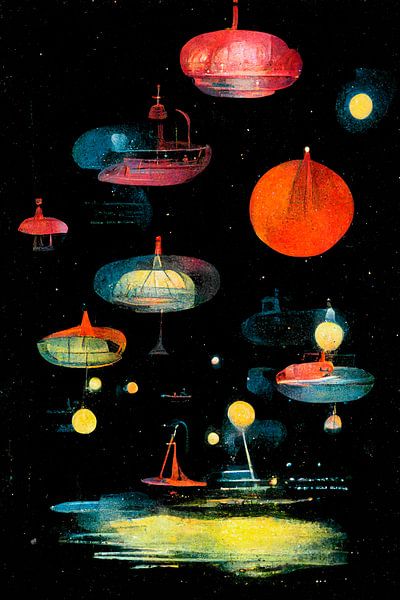 Lanterns by Treechild