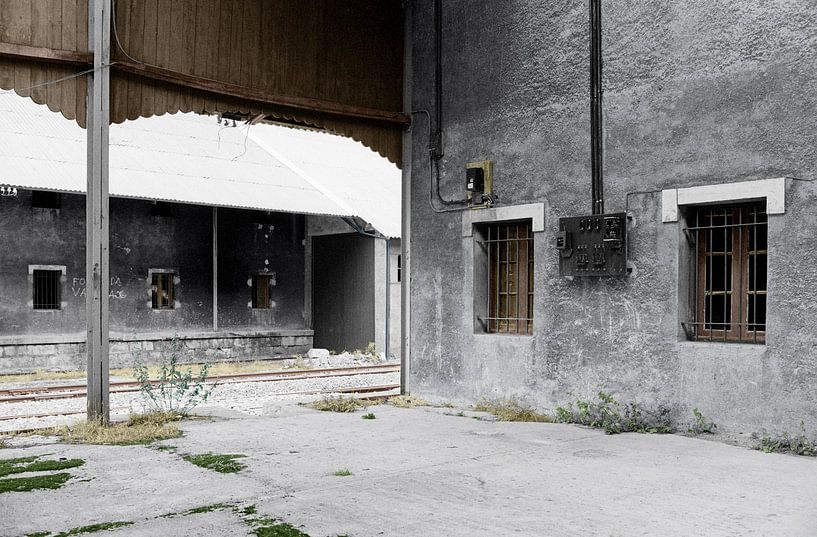Gare abandonnée par Raoul Suermondt