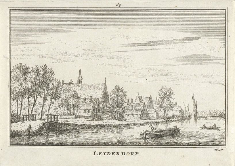 Abraham Rademaker, Leiderdorp, 1727 - 1733 by Atelier Liesjes