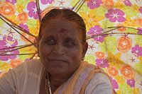 Vrouw in Bombay