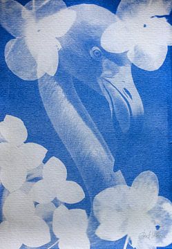 Blauwe elegantie van Piret Victoria Ribas Art & Photography