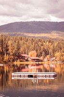 Floating dock in Canada