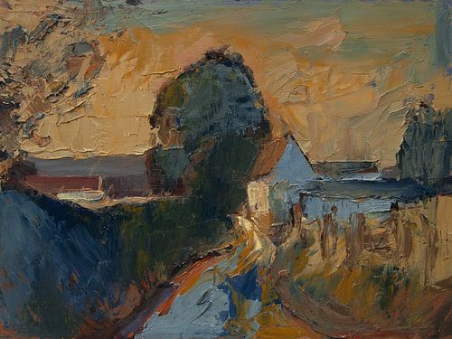 Op een zonnige namiddag