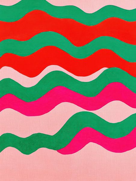 Waves of colour van Franka Poulain