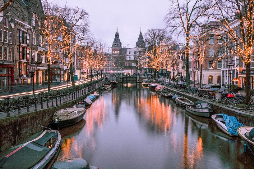 Spiegelgracht in Amsterdam by Romy Oomen