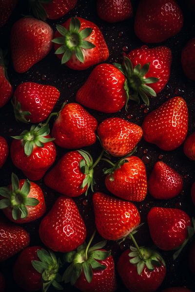 Aardbeien van drdigitaldesign