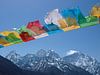 Buddhistische Gebetsfahnen im nepalesischen Himalaya von Menno Boermans Miniaturansicht