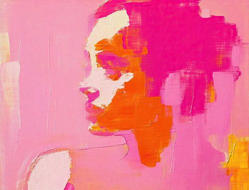 Vrouwenportret | Levendig Portret van een Vrouw