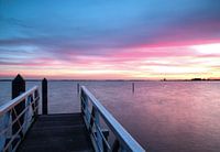 Kleurrijke zonsondergang