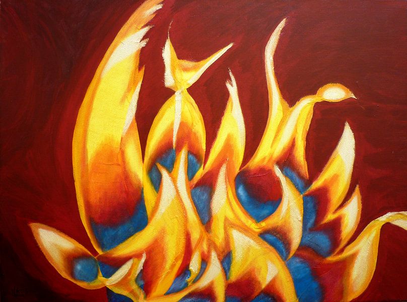 Vlammen von Lorette Kos