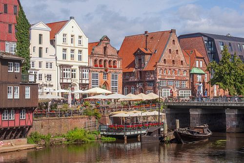 Historische huisgevels op de Stintmarkt van Torsten Krüger