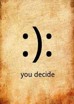 Jij hebt beslist Smiley