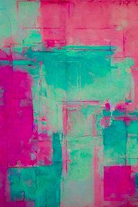 Peinture murale abstraite XVI
