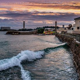 Sunset at Jersey Beach3 sur Henry van Schijndel