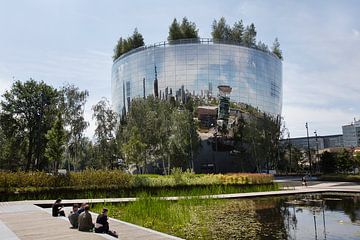 Depot gebouw van museum Boijmans van Beuningen in Rotterdam van Peter de Kievith Fotografie