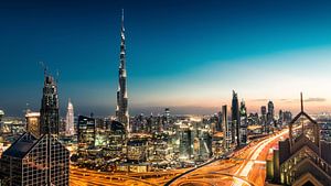 Die Skyline von Dubai  von Dennis Wierenga