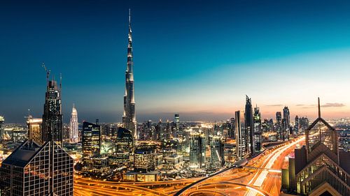 The Dubai Skyline 