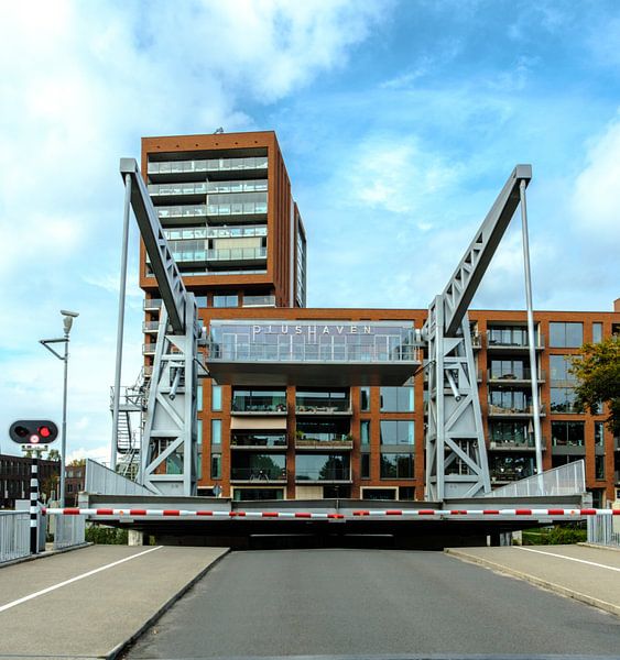 Brug Den Ophef  in de Piushaven by Freddie de Roeck