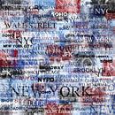 Word Wall Art New York van WordWallArts by Monique thumbnail