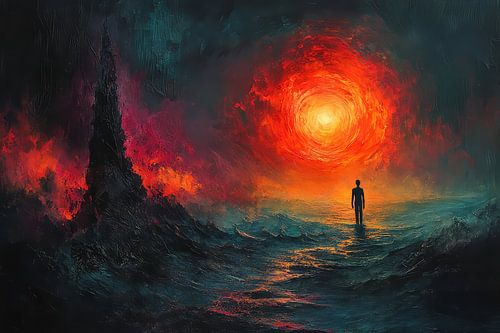 schilderachtig spiritueel meditatie