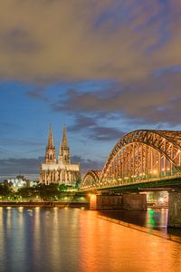 Cathédrale de Cologne le soir