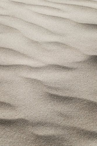 Motif abstrait de sable sur la plage - photographie de la nature consciente