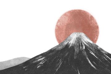 Mount Fuji - Japan van Studio Hinte