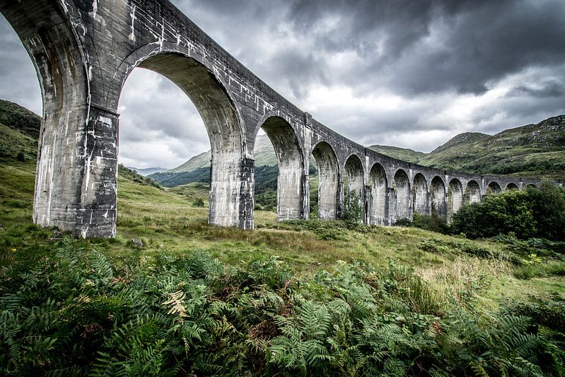 Schottisches Glenfinnan-Viadukt von Kim van Dijk