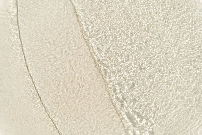 Strand abstract van Myrthe van Boon