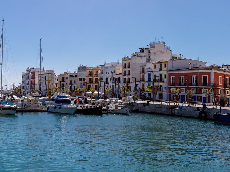 Yachthafen von Ibiza Stadt von Alexander Wolff