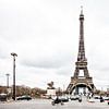 Heavy traffic at Eiffel Tower by Dana Schoenmaker