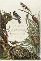 Cover Van Nederlandsche Vogelen, Part 2, Cornelis Nozeman