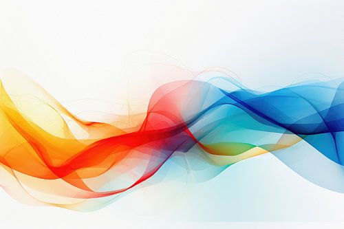 Modern abstract shapes and colours